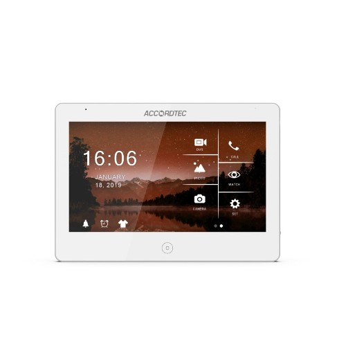 AT-VDA101C/SD WH ACCORDTEC Монитор домофона AT-VDA101C/SD WH ACCORDTEC Монитор домофона