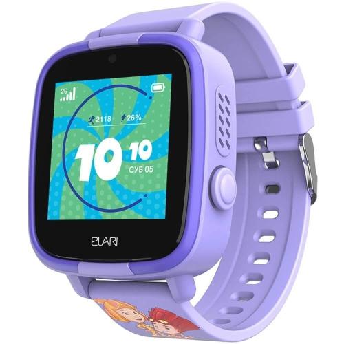 Смарт-часы детские Elari FixiTime Fun-фиолетовые(FT-F-VIOLET)
