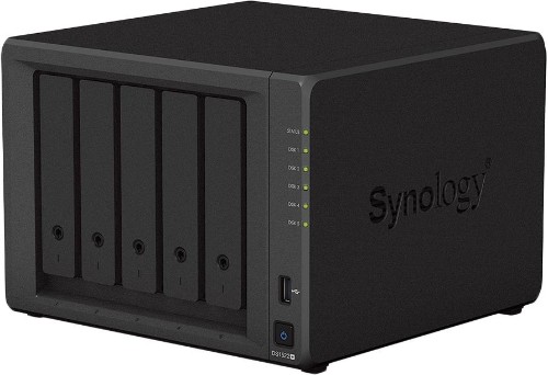 Сетевое хранилище Synology DS1522+ 5x2.5/3.5 SATA, Ryzen R1600/8GB DDR4