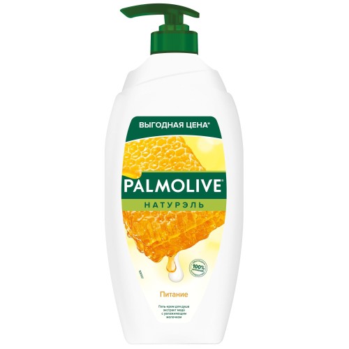 Гель для душа Palmolive Натурэль Мед и увлажняющее молочко, 750 мл